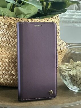iPhone 14 Pro Max Wallet Case Folio Magnetic Leather Flip Cover NEW